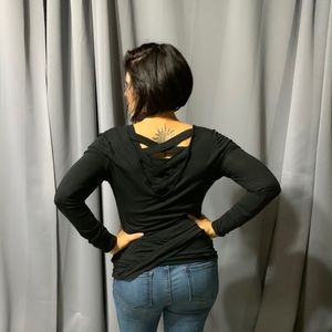 Rock & republic  small shirt with back detail